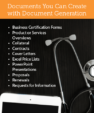 You can automate many documents with Nintex Drawloop® Document Generation.