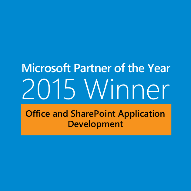 Icon of Microsoft partner of year 2015