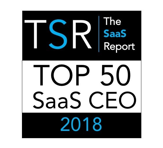 Icon of top 50 Saas CEO 2018