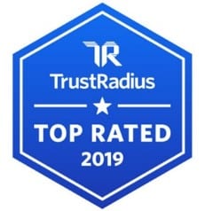 Picture of 2019 Top Rated Award from TrustRadius