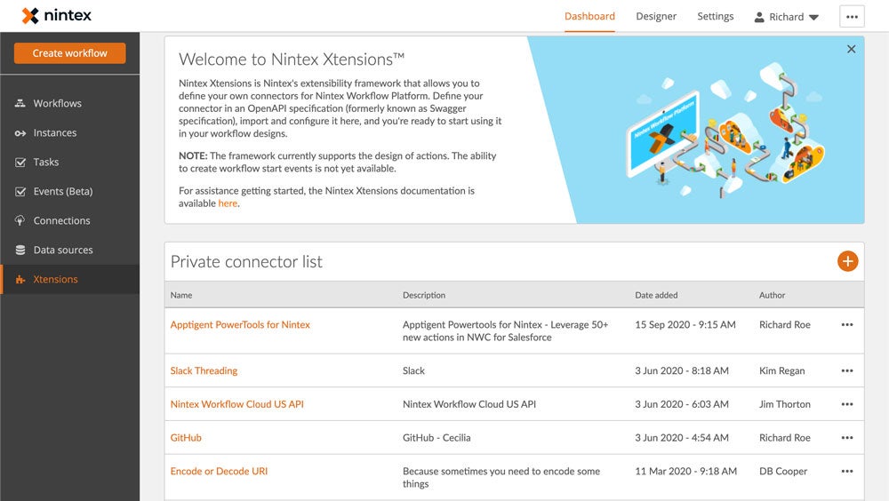 Picture of Nintex Xtensions