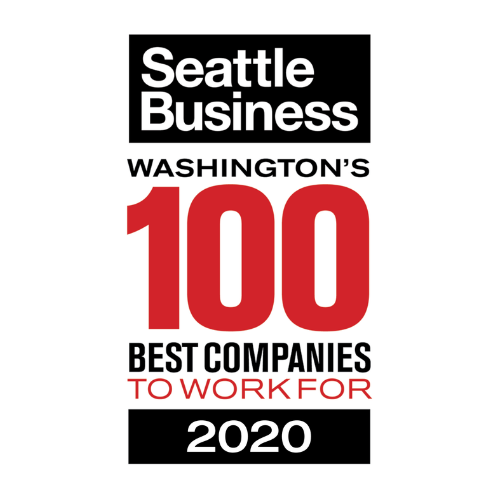 Badge of 100 best Washington's companies
