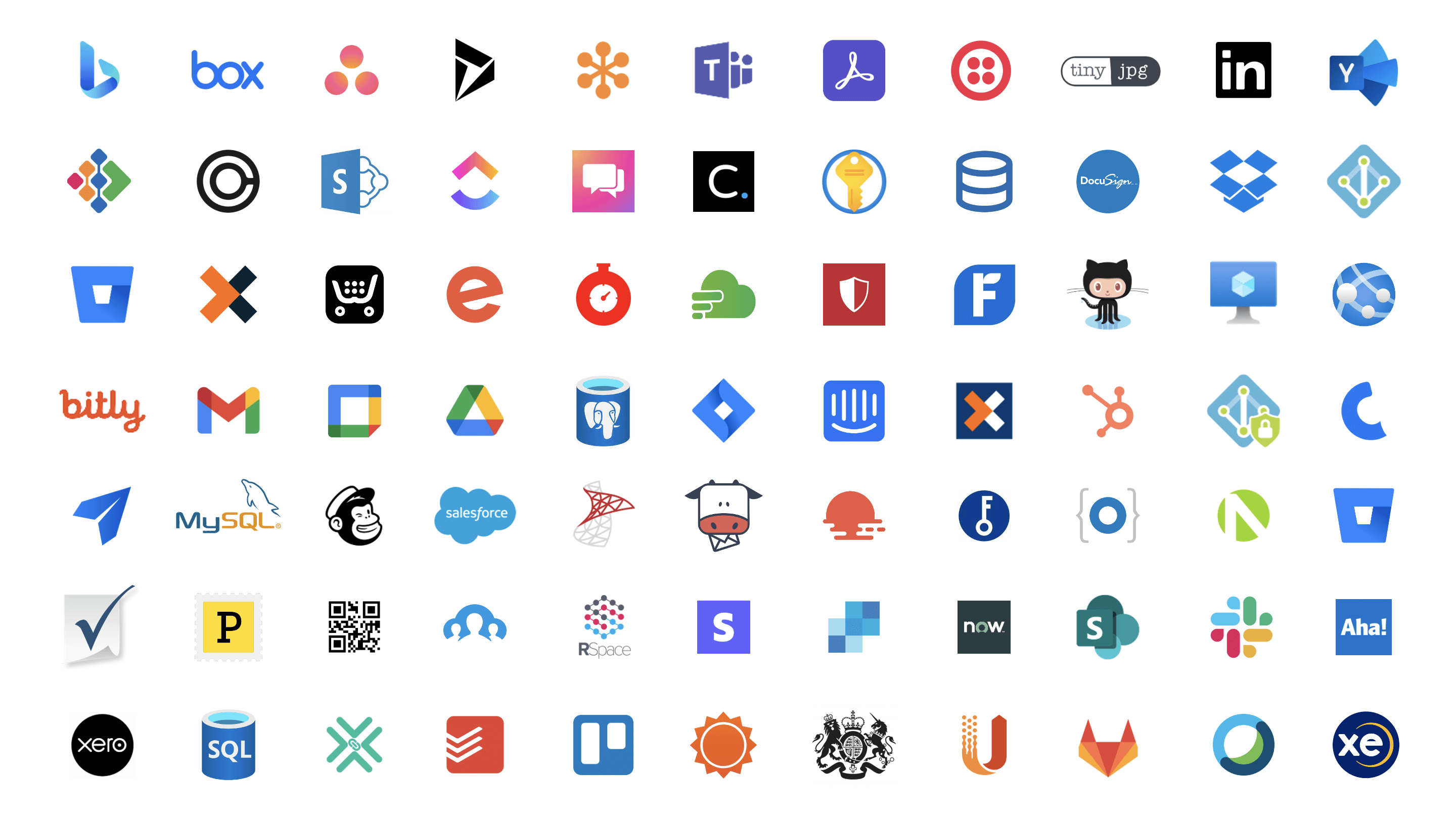 Picture of multiple logos