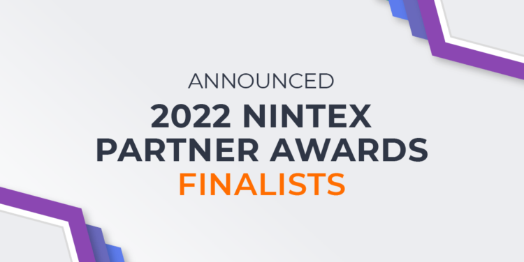 Nintex Partner Awards 2022 Banner