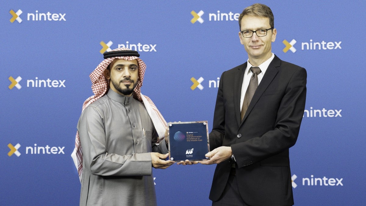 University of Jeddah, Nintex Middle East Digital Transformation recognition