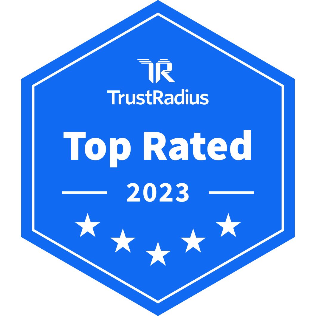 2023 Top Rated from TrustRadius