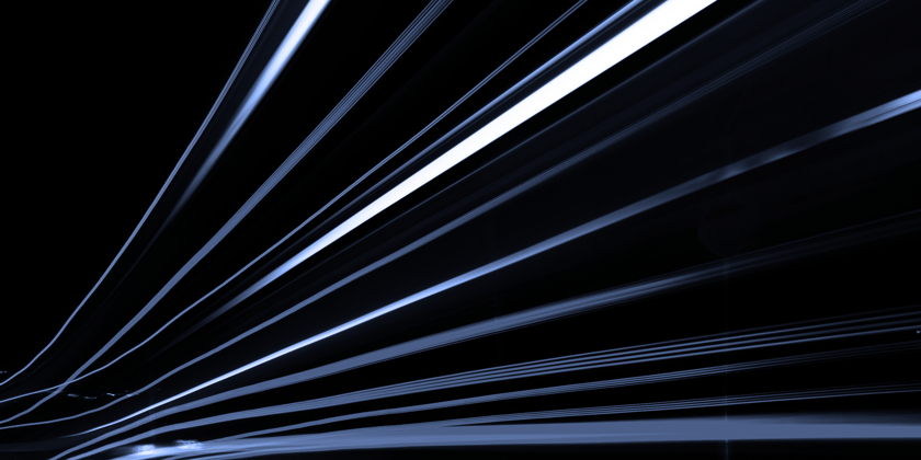 Image of lines on dark background