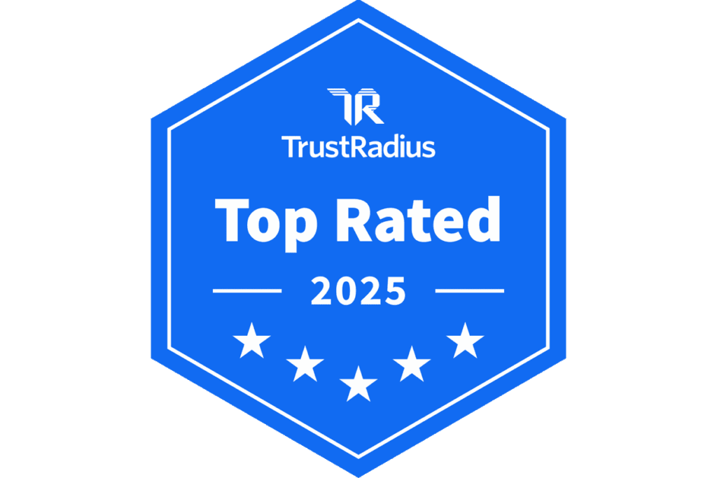 TrustRadius Top Rated 2025 badge