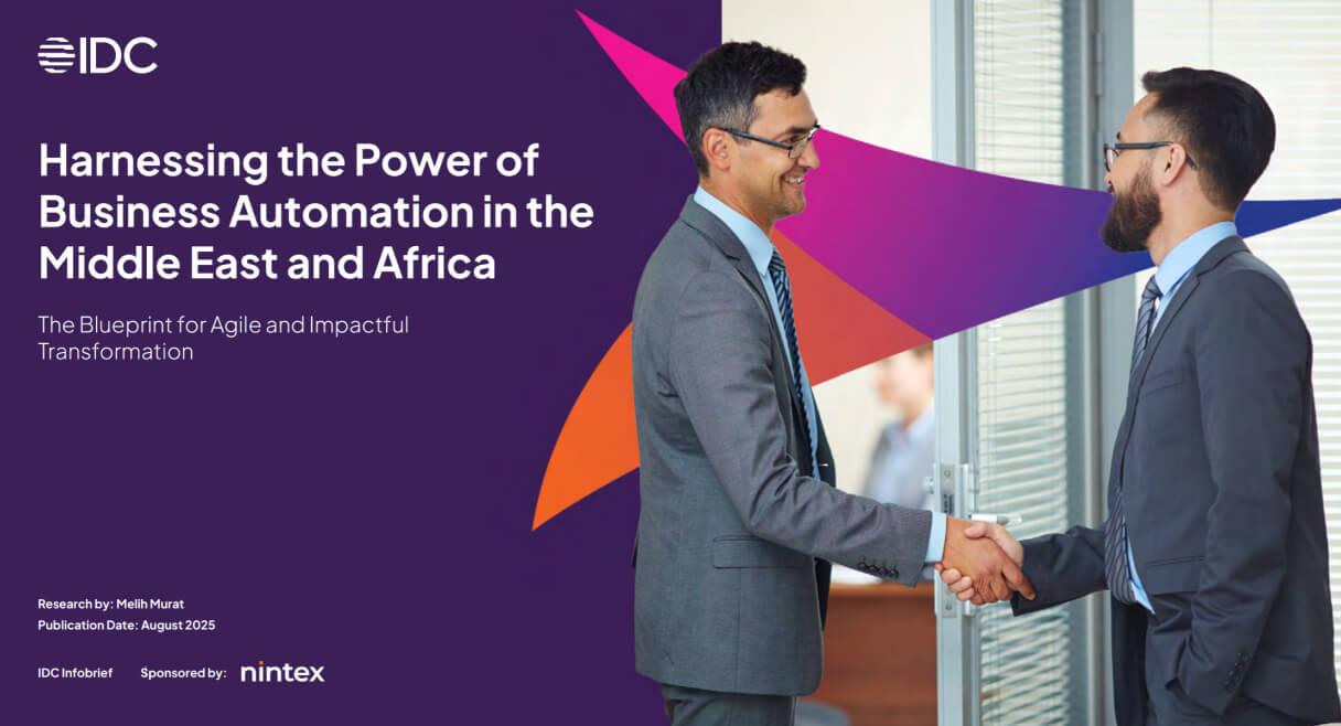 IDC: Harnessing the Power of Business Automation in the Middle East and Africa - The Blueprint for Agile and Impactful Transformation