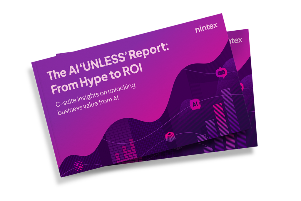 eBook cover image: The AI 'Unless' Report: From Hype to ROI