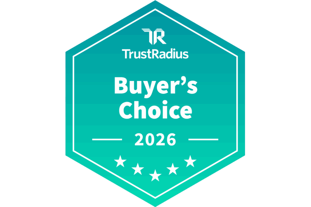 TrustRadius Buyer's Choice 2026 badge