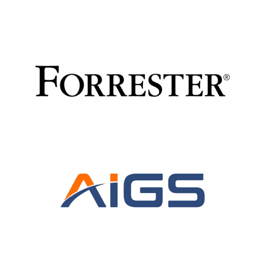 Forrester and AiGS logos
